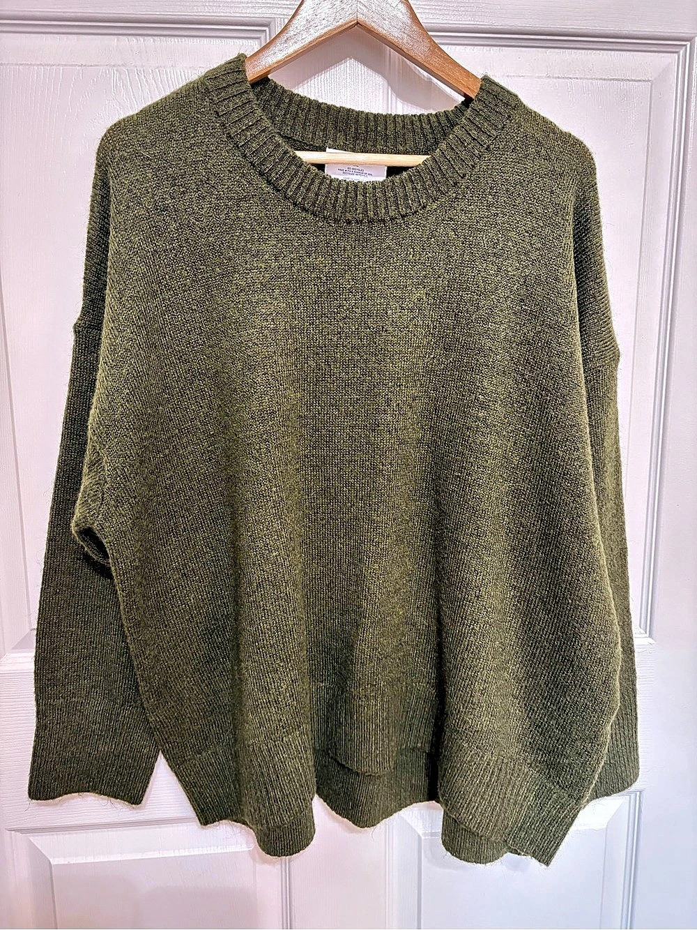 Old Navy Go-Recycled Crewneck Sweater Green Size XXL